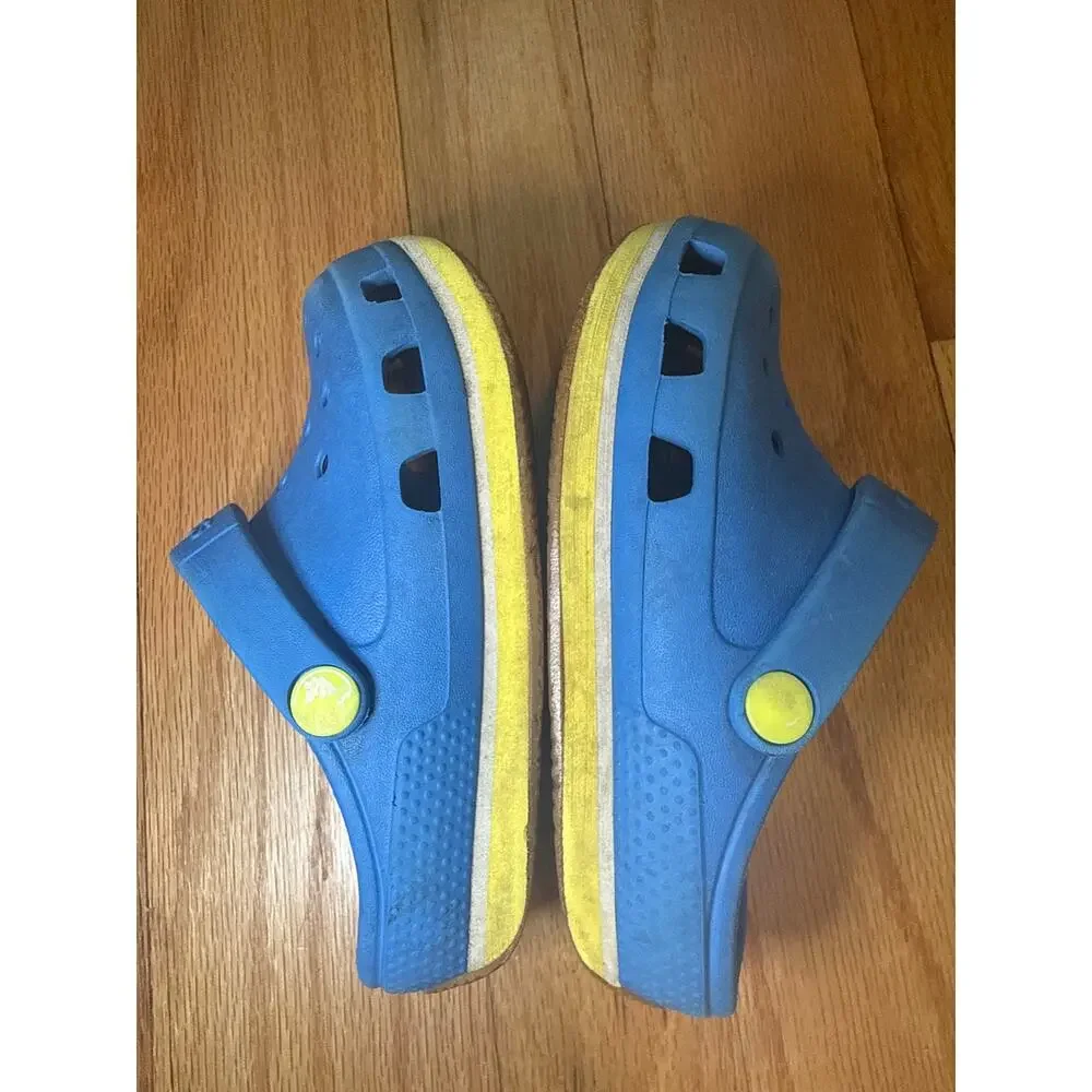 Crocs Classic Clogs Toddler C8/C9 Blue Slip On Shoes Kids Water Play